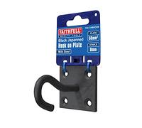 Faithfull Hook On Plate - Black Japanned