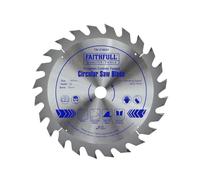 Faithfull Hoja de Sierra Circular TCT 180mm x 16mm x 24T POS