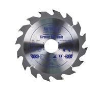 Faithfull Hoja para Sierra Circular TCT, 160mm, 16D, Corte Rápido