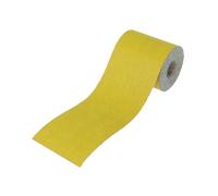 Faithfull Lijado Oxido de Aluminio Rollo Papel Amarillo 115mm X 10m 60G FAIAR106
