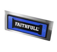 Faithfull Llana Flexifit de Acero Inoxidable con Soporte de Espuma, 30 cm
