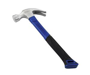 Faithfull Martillo de garra de 567 g, eje de fibra de vidrio de alta resistencia con cabeza de acero pulido y agarre ergonómico antideslizante para carpintería, enmarcado, reparaciones generales y