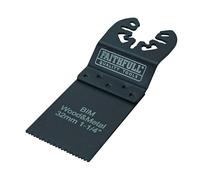 Faithfull Metal Doble Corte Nivelado Madera/Metal Cuchillas 32mm (Pack 5)