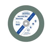 Faithfull Multiuso Rueda de Esmeril 200 x 25mm Verde Grano FAIGW20025GG