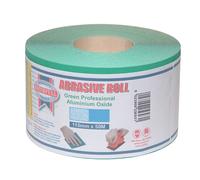 Faithfull Oxido de Aluminio Papel Lija Rollo Verde 115mm X 50m 120G FAIAR115120