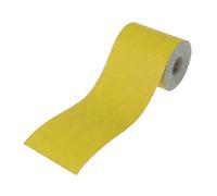 Faithfull Lijado Oxido de Aluminio Rollo Papel Amarillo 115mm X 10m 80G FAIAR108