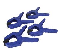 Faithfull - Pinza de resorte 75mm (Pack 4)