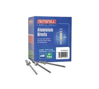 Faithfull Remaches de Aluminio 4.8 x 14mm Largo Lote Paquete De 500 FAIAR5L500