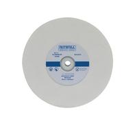 Faithfull Multiuso Rueda de Esmeril 200 x 25mm Blanco Mediano FAIGW20025WG