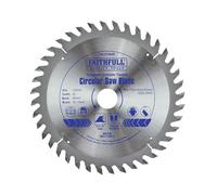 Faithfull Sierra Circular con Dientes de Carburo de Tungsteno (TCT), 150mm x 20