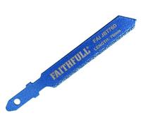 Faithfull JBT76D - Hoja de sierra de calar (76 mm, multicolor, 1 unidad)