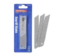 Faithfull Snap-Off Blades 18mm (Pack 10)