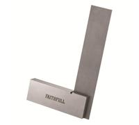 Faithfull Stahl-Anschlagwinkel 75 mm (3 Zoll) - Präzisionsgeschliffen, Klinge aus gehärtetem Stahl, Präzises Anreiß-, Mess- und Abreißwerkzeug für die Metall- und Holzbearbeitung
