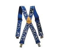 Faithfull BRACESTM - Tirantes para trabajos pesados (5 cm de ancho), color azul