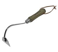 Faithfull Tools FAIPRESHONIO Prestige Azada de cebolla de acero inoxidable con mango de ceniza, azul, 11 x 38 x 11 cm