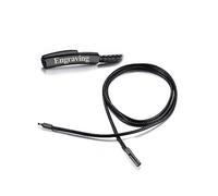 FaithHeart Collar Cuero Hombre Cadena Negra Personalizada Para Colgante Cuero Trenzado Mujer Collar Piel Negro 2mm 50cm Cierre Metal Negro