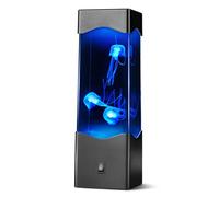 Faithorse Lámpara de medusas de lava, lámpara de medusas flotante, lámpara de medusas que cambia de color, lámpara LED de peces, medusas, acuario, lámpara de ambiente, decoración, regalos de Navidad