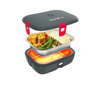 Faitron HeatsBox DRIVE 12V / 24V Lunch Box Eléctrico para Coche - Calentador de Comida Controlado por App, Recipiente de Acero Inoxidable Hermético, Diseño Resistente para Comidas en Movimiento