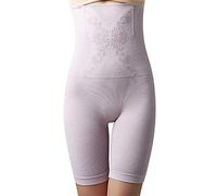 Faja Adelgazante Faja para Rebajar La Barriga Pantalones De Pierna Delgada De Panal Cintura Alta Sin Costuras Fajas Mujer Pantalones Retracción Vestido Mujer Pantalon Purple L