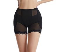 Faja Aplana Vientre Pantalon Verano Mujer Faja Braga Reductora Vientre para Vestido Leggings De Cintura Alta para Mujer Pantalones De Cintura Vestidos Reductora Black L
