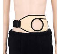 Faja de Ostomía, Cinturón de Ostomía con Dos Bolsas de Soporte, Reduce la Pesadez Abdominal, Apto para su Uso con Colon e íleon