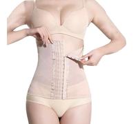Faja Deportiva Mujer Faja Corset Reductora Mujer Moldeadora De Cintura para De Malla para Forma A La Cintura Reductor Abdomen Fajas Piernas Beige S