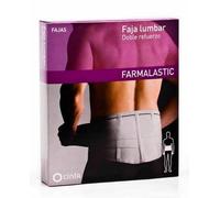 Faja Farmalastic Doble Refuerzo Gris T/1 - Soporte Lumbar
