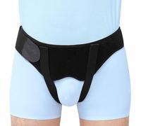 Faja Hernia Inguinal Hombre, Braguero Hernia Inguinal Hombre y Mujeres para Aliviar El Dolor Antes y Después de Una Cirugía. Ajustable y Extraíble(Large)