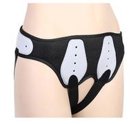 Faja Hernia Inguinal Hombre y Mujeres, Braguero Hernia Inguinal Hombre con 2 Almohadillas de Compresión, Alivio Del Dolor y Correa Ajustable para La Cintura(Small)