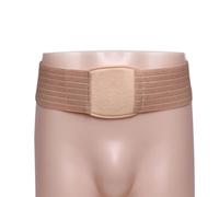 Faja Hernia Umbilical Hombre, Ajustable con Almohadillas Extraíbles, Faja Hernia Umbilical Mujer para Hernia Umbilical, Ventral e Incisional(Beige,Medium)