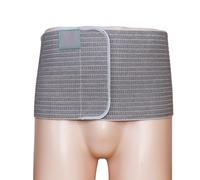 Faja Hernia Umbilical Hombre y Mujer con Almohadilla de Compresión. Faja Abdominal para Hernias Ombligo, Ventrales y de Ombligo, Pre y Posoperatorias(Gray,Medium)