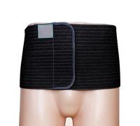 Faja Hernia Umbilical Hombre y Mujer con Almohadilla de Compresión. Faja Abdominal para Hernias Ombligo, Ventrales y de Ombligo, Pre y Posoperatorias(Black,Large)