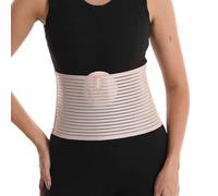 Faja hernia umbilical mujer y hombre. Cinturón para hernia umbilical: almohadilla doble compresión. Faja abdominal ajustable. Banda para ombligo. Faja reductora mujer/postparto (XXL)