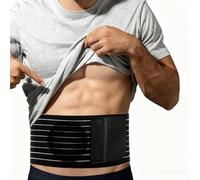 Faja Hernia Umbilical para Hombres y Mujeres, Cinturón de Soporte de Hernia Abdominal, Utilizado para Compresión Abdominal y Soporte de Cintura, Agradable para La Piel e Invisible(X-Large)