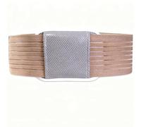 Faja Hernia Umbilical para Hombres y Mujeres, Hernia Umbilical Cinturón de Soporte Abdominal con Almohadilla de Compresión para Uso Pre y Posoperatorio(Small)