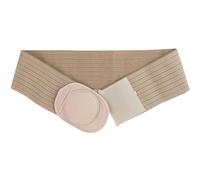 Faja Hernia Umbilical Unisex, Hernia Umbilical Vendaje Abdominal para Hombre con Almohadilla de Compresión para Aliviar El Dolor de La Hernia(Medium)