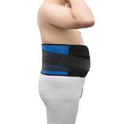 Faja Lumbar Ajustable para la Espalda Baja, Unisex, Corrector de Postura para la Cintura y la Espalda, Doble tracción, abdominoplastia, Entrenador de Cintura Deportivo para Fitness, Banda para aliv