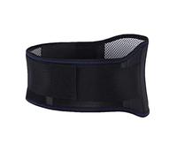 Faja lumbar con terapia magnética para hombres y mujeres, alivio del dolor de espalda, soporte lumbar ajustable, cinturón de control abdominal, corrector de postura, entrenador de (Black-XX-Large)