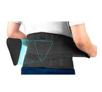 Faja Lumbar para Espalda, Cinturón Lumbar Soporte Ayuda a Aliviar Dolor y Prevenir Daños, Ciática, Escoliosis o Hernia de Disco A,3XL