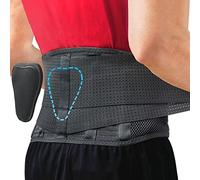 Faja Lumbar SPARTHOS - Cinturón de soporte corrector de postura - ayuda a aliviar el dolor de espalda, problemas de citica, escoliosis, hernias discales o enfermedades degenerativas en los discos