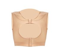 Faja Moldeadora Corporal Post-liposucción Para Mujer Corsé Para Embellecer La Espalda, Corregir La Postura Del Pecho Y La Espalda, Con Broche Delantero(Skin,XXL)