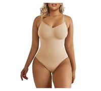 Faja Moldeadora de Cuerpo, Tanga sin Costuras, Moldeadora de Abdomen para Mujer