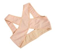 Faja Moldeadora de Pecho para Mujer, Moldeadora de Soporte de Pecho con Hebilla de 3 Filas Agradable para la Piel Ajustable para Viajes a Casa(XXL)