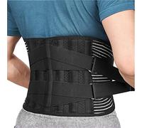 Faja ortopédica de Cintura para Hombres y Mujeres, cinturón de Soporte Lumbar con Doble tracción, corsé para aliviar el Dolor de Espalda, descompresión de Columna Vertebral, Entrenador de Cintura.