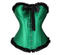 Faja Pantalon Body Reductor Mujer Adelgazante Pantalones Mujer Verano Cinta Modeladora Barriga Top De Cuerpo De Lencería con Corsé Deshuesado para Faja Moldeadora Productos Green L
