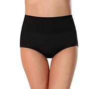 Faja Pantalon Reductora Mujer, Bragas Menstruales De Fibra para Mujer Ropa Interior FisiolóGica De Cintura Alta Abdominal Comodidad