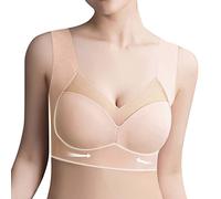 Faja Postoperatoria Abdominal Janira Bragas Reductor Abdomen Mujer Faja Braga Reductora Mujer Sujetador Transpirable Cómodo Y Ligero Sin Costuras De Seda Body Slim Fajas Colombianas Beige XXXL