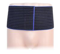 Faja Postoperatoria Abdominal para Hombres y Mujeres Alivio del Dolor y las Molestias Causadas por Hernias Umbilicales(Black,Small)
