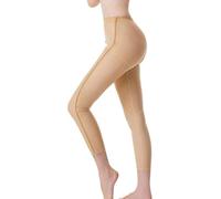 Faja Postoperatoria con Cremallera para Mujer - Pantalones Cortos De Compresión, Levanta Glúteos, Moldea Muslos, Estiliza, Ideal para La Recuperación De La Liposucción Skin Tone m