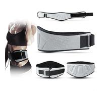 Faja Reductora Hombre, Fajas Reductora Para Hombres y Mujeres, Fajas Lumbares para Hombre para Casa y el Gimnasio, Faja Reductora Abdomen Mujer Longitud 100cm, Cinta Modeladora Barriga, Gris, 1 Pieza